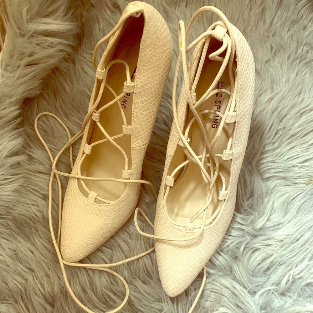 Nude heels
